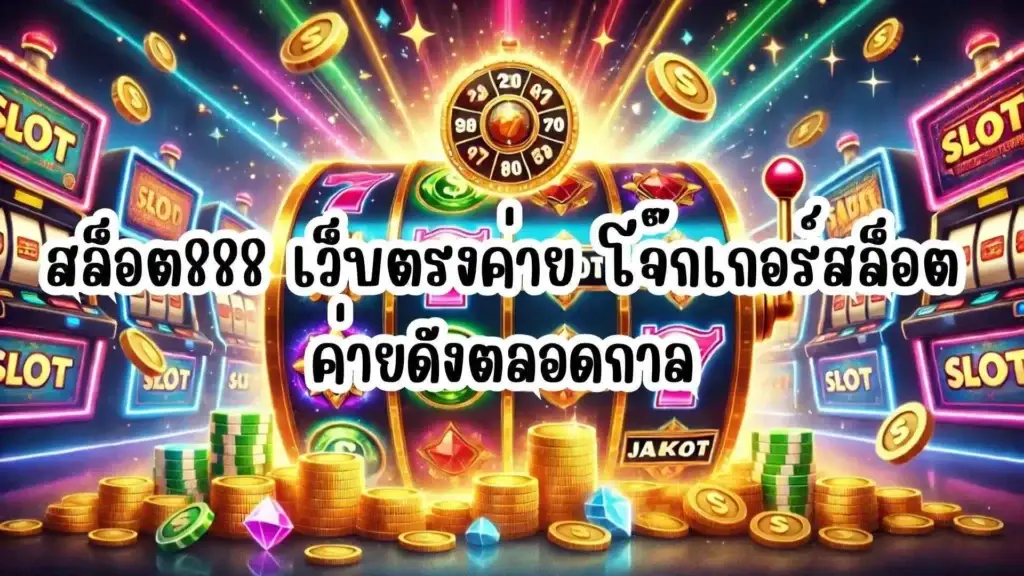 สล็อต888 เว็บตรงค่าย โจ๊กเกอร์สล็อตค่ายดังตลอดกาล